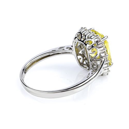 Emerald Cut Color Changing Zultanite Stone Ring