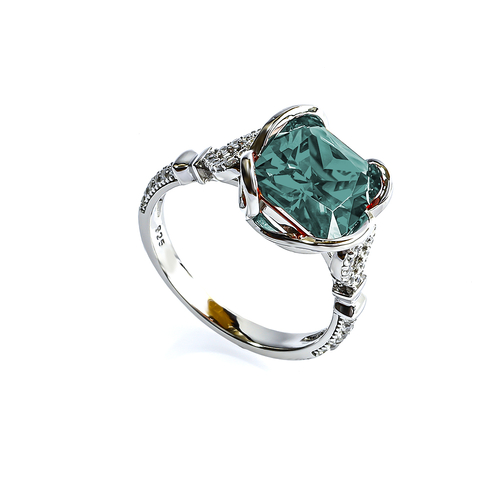 Sterling Silver Alexandrite Ring