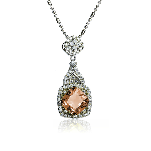 Beautiful Alexandrite Sterling Silver Pendant Earrings Set