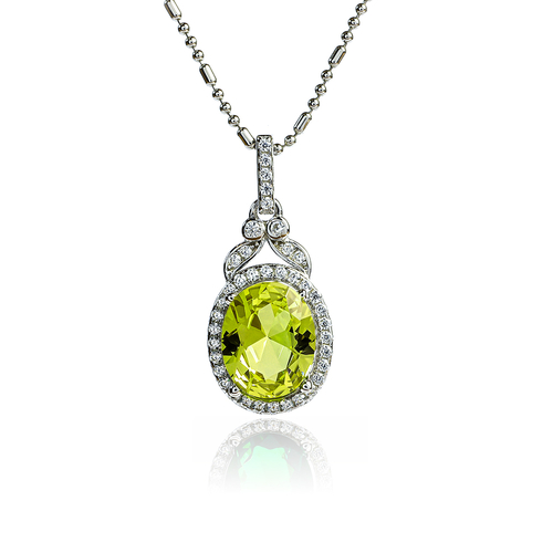 Alexandrite Sterling Silver Pendant Earrings Set