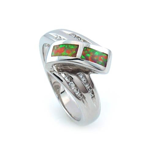 Australian Pink Opal Stylish Ring