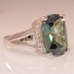 Alexandrite Changing Color Silver Ring