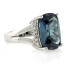 Alexandrite Changing Color Silver Ring