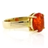 Very High Quality 14K Gold Fire Cherry Opal Ring