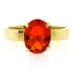 Very High Quality 14K Gold Fire Cherry Opal Ring