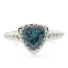 Trillion Cut Gorgeous Alexandrite Sterling Silver Ring