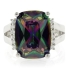 Mystic Fire Topaz Jewelry Rings