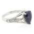 Genuine Sapphire Silver Ring