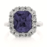 Tanzanite Silver Ring