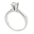 0.38 ct tw Diamond Engagement Ring Setting in 18K White Gold