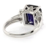 Sapphire Silver Ring