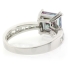 Engagement Mystic Topaz Silver Ring