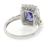 High Quality Tanzanite Sterling Silver Ring