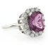 Alexandrite Changing Color Silver Ring