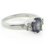Bluish to Purple Color Change Stone Ring