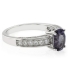 Color Changing Oval Cut Alexandrite Ring