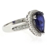 Pear Cut High Quality Sapphire Ring