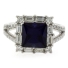 Princess Cut High Quality Sapphire Ring