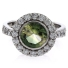 Round Cut Tourmaline Watermelon Ring
