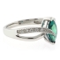 Marquise Cut  Alexandrite Sterling Silver Ring