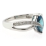 Marquise Cut  Alexandrite Sterling Silver Ring