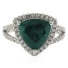 Trillion Cut Big Alexandrite Ring