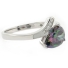 Sterling Silver Solitaire Mystic Topaz Ring