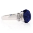 Sapphire Oval Cut Stone Ring