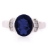 Sapphire Oval Cut Stone Ring