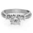 High Quality Engagement Simulated Diamond Ring