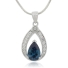 Alexandrite Charm Silver Pendant