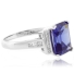 Majestic Tanzanite Sterling Silver Ring