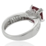 Majestic Ruby Sterling Silver Ring