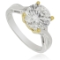 .925 Silver Solitaire Ring
