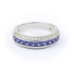 Tanzanite Sterling Silver Stackable Ring