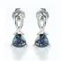 Mystic Topaz Silver Earrings