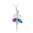 Beautiful Swarovski Ballerina Necklace