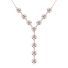 Swarovski Crystal Necklace With Rose Gold