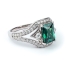 Alexandrite Blue To Green Color Change Sterling Silver Ring