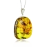 Natural Amber Pendant From Mexico