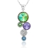 Swarovski Green Circles Necklace