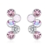 Pink Swarovski Earrings