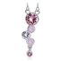 Beautiful Swarovski Necklace Pink Color
