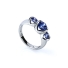 3 Stone Tanzanite Ring