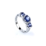 3 Stone Tanzanite Ring