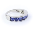 Sterling Silver Journey Tanzanite Ring