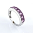 Sterling Silver Journey Alexandrite Ring