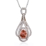 Oval Cut Zultanite Silver Pendant Collection Piece