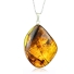 Natural Quality Amber Pendant With Sterling Silver