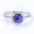 Star Sapphire Silver Solitaire Ring